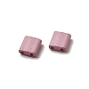 2-Hole Baking Paint Glass Seed Beads SEED-S023-17C-40-2
