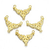 Tibetan Style Alloy Chandelier Component Links TIBE-N011-010G-RS-1