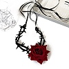 Halloween Cloth Pendant Necklaces PW-WGD6A7F-01-1