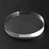 Acrylic Display Pedestals for Cosmetic ODIS-WH0078-62G-01-1