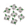 Alloy Enamel Chandelier Component Links ENAM-EA9734Y-3-1
