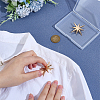 2Pcs Star Alloy Lapel Pins for Backpack Clothes JEWB-PH0001-74KCG-3