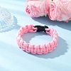 7 Inner Cores Polyester & Spandex Cord Braided Bracelets for Men Women BJEW-JB12509-03-1