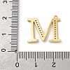 Rack Plating Brass Micro Pave Cubic Zirconia Pendant KK-H449-76G-12-4