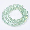 Electroplate Glass Beads Strands LS-EGLA-D015-15x10mm-29-1