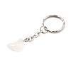 Natural Quartz Crystal Keychain KEYC-JKC00225-01-3