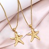 Ocean 304 Stainless Steel & Natural Pearl Pendant Necklaces for Women WG2E1DF-01-1