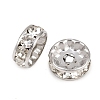 304 Stainless Steel Rhinestone Spacer Beads STAS-P444-01C-P-2