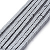 Non-magnetic Synthetic Hematite Beads Strands G-K003-3mm-07-1