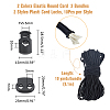 20Pcs Plasti Cord Locks FIND-DC0005-83-2