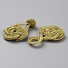 Handmade Chinese Frogs Knots Buttons BUTT-WH0027-27-3