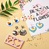 Fashewelry DIY Earring Making Finding Kit DIY-FW0001-19-7