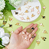 36Pcs 6 Styles Alloy Enamel Pendants ENAM-DC0001-98-3