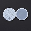 DIY Flat Round Lollipop Making Food Grade Silicone Molds DIY-E051-03-4