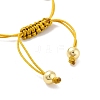 Handmade Lampwork Heart Bracelets BJEW-Q338-01L-3