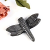 Natural Golden Sheen Obsidian Carved Dragonfly Figurines PW-WGBDFF2-06-1