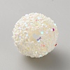 Opaque Acrylic Glitter Beads FIND-CJC0010-111A-17-2