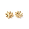 Brass Bead Caps KK-C099-04G-1