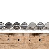 Electroplate Glass Beads Strands X-EGLA-L045-G-PL04-4