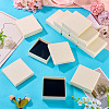 12Pcs Cardboard Paper Jewelry Storage Boxes with Sponge CON-TA0001-33B-5