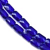 Transparent Glass Beads Strands X-GLAA-Z018-C20-3