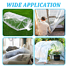  2 Sheets 2 Style Transparent TPU Soft Waterproof Fabric DIY-NB0007-84-6