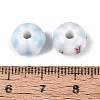 Vintage Handmade Porcelain Beads PORC-Q006-07R-3