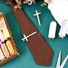 Brass Tie Clips BUTT-WH0024-064P-4