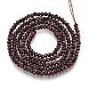 Electroplate Glass Beads Strands EGLA-F149-FP-08-2