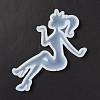 Lively Lady Shape Food Grade Silhouette Silicone Lollipop Molds DIY-D069-10-3