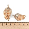 Natural Shell Pendants SHEL-K009-01D-3