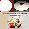 BENECREAT 10Pcs Rectangle Ceramic Fiber Paper Gasket DIY-BC0004-41-7