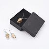 Electroplate Spiral Shell Pendant Necklaces and Dangle Earrings Jewelry Sets SJEW-JS01007-8