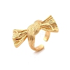 Brass Adjustable Cuff Open Rings for Women RJEW-Z097-03G-01-2