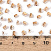 Transparent Inside Colours Glass Seed Beads SEED-T007-13A-4