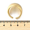 Brass Micro Pave Cubic Zirconia Open Cuff Rings for Women RJEW-K292-09G-5