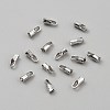 Sterling Silver Cord Ends STER-WH0061-57A-1