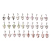 30Pcs 6 Colors Synthetic Turquoise Angel Pendant Decoration HJEW-JM02812-2