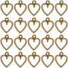 100Pcs Tibetan Style Alloy Charms FIND-SC0012-39AB-1