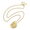 Brass Pendant Necklaces LS-NJEW-S385-05A-G-3