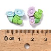 Opaque Resin Cabochons RESI-I068-01A-02-4