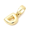 Brass Letter Charms KK-G554-22G-D-2