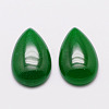 Teardrop Natural Malaysia Jade Cabochons G-K024-01-1