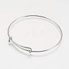 304 Stainless Steel Expandable Bangle Making X-BJEW-F243-01P-1
