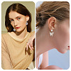 24Pcs 3 Styles 316 Stainless Steel Clip-on Earring Findings STAS-TA0006-31P-8