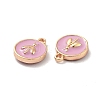 Alloy Enamel Charms ENAM-G205-01KCG-01-3