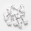 201 Stainless Steel Charms STAS-Q201-T164-1