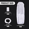 Disposable Non-woven Fabrics Car Seat & Steering Wheel Cover Sets AJEW-TAC0034-14-4