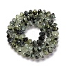 Natural Prehnite Beads Strands G-K380-A38-04-3