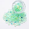 Transparent Resin Rhinestone Cabochons MRMJ-T047-11C-1